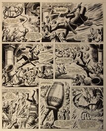 Ted Kearon - Robot Archie - Planche originale