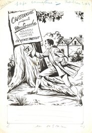 Original Illustration - Cartouche présente Cartouche