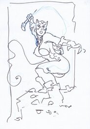 Azpiri - Catwoman par Azpiri - Original art