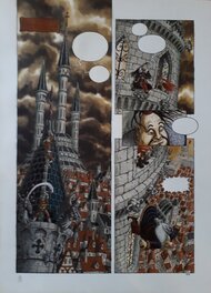 Olivier Milhiet - Spoogue - Planche originale