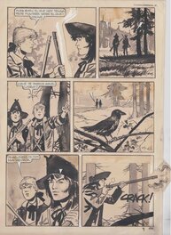 Hugo Pratt - Ticonderoga, Río Lobo 1, pág. 4 - Planche originale