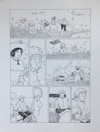 François Gomès - Brocéliande t7 p34 - Planche originale