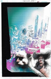 Sam Kieth - Wolverine Hulk Issue 3 Page 10 - Original art