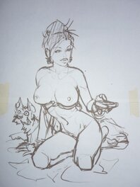Croquis préparatoire Croquis préparatoire