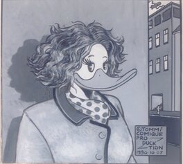 Tommi Kühberger - Pretty Duck - Original Illustration