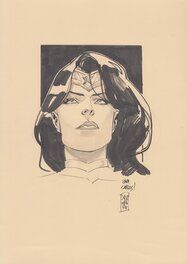 Alejandro Xermánico - Wonder Woman - Illustration originale
