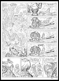 Bruno Maïorana - 1998 - Garulfo - Tome 4 - Planche originale