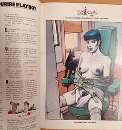 Sa publication dans Playboy Sa publication dans Playboy