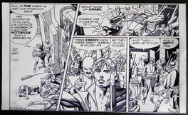 Gil Kane - Star hawks strip - Planche originale