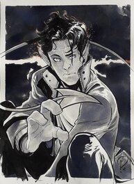 Mathieu Moreau - Kurt Wagner, alias NIGHTCRAWLER - Illustration originale