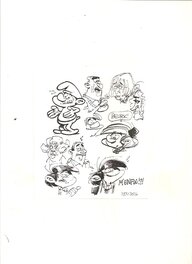 Olivier Saive - Recherche de personnages - Original Illustration