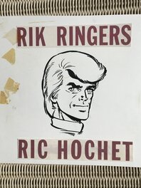 Tibet - Rik Ringers/Ric Hochet - Illustration originale