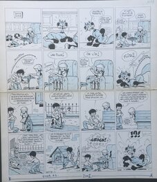 Gotlib - Nanar et Jujube - Planche originale