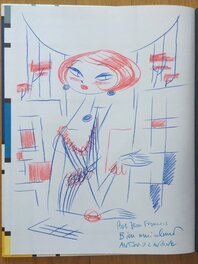 Dédicace dans l'album. Dédicace dans l'album.