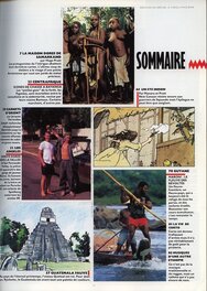 Le sommaire du magazine Corto n°10 Le sommaire du magazine Corto n°10