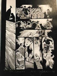 Jean-Marie Minguez - L’Exil - Planche originale