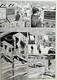 Juan Escandell Torres - L'onde destructrice - Antarès n°6  planche 27 (Mon Journal) - Planche originale