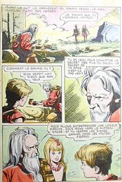 Ferdinando Tacconi - Le plateau sacré - Yataca n°9 planche 18 (Mon Journal) - Comic Strip