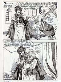 Alberto Del Mestre - La chair et le fer - La Schiava n°20 planche 108 (série jaune n°126) - Comic Strip