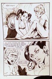 Dino Leonetti - Maghella #15 P144 - Planche originale