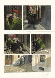 Jean-Pierre Gibrat - Le vol du Corbeau - tome 2 - Planche originale