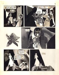 Alberto Breccia - Alberto Breccia el aire pg 5 1976 partly collage page - Planche originale