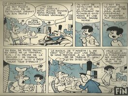 Paul Deliège - Le poulpe vert - Comic Strip