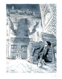 Julien Maffre - Stern - Madame O'Brien - Illustration originale