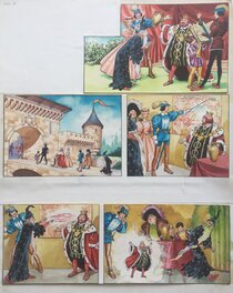 Giorgio Bellavitis - Wizard Weezle and Princess Marigold - Planche originale