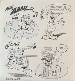 Gai-Luron - Planche originale