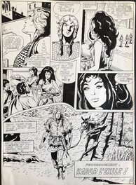 Luciano Bernasconi - La saga de Kabur n° 1 pl 22 planche de fin - Planche originale