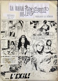 Luciano Bernasconi - La saga de kabur n° 2 l'exil pl 1 - Comic Strip