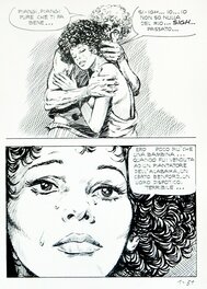 Alberto Del Mestre - Les frontières de la liberté - La Schiava n°1 page 51 (série jaune n° 107) - Planche originale