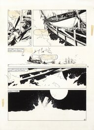 Enrique Breccia - Moby Dick - Planche originale