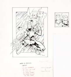 Martin Egeland - Marvel vs Wildstorm #10 : Winter vs Vision - Original Illustration