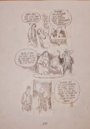 Will Eisner - Minor Miracles a new kid  on the Block - Original art