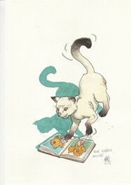 Le chat libraire