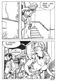 Stelio Fenzo - Pierino n°36 planche 54 (Edifumetto) - Planche originale