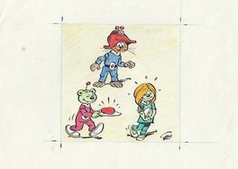 Gos - Le Scrameustache - Mise en couleur