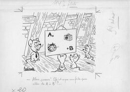 Philippe Barberousse - Les souris - Ici Paris - Original Illustration