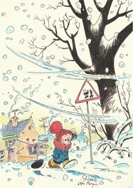 Stibane - Noël et l'Elaoin - Original Illustration