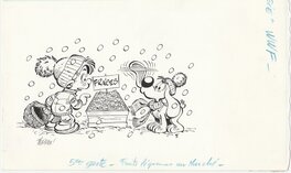 Laurent Verron - Boule et Bill - Original Illustration