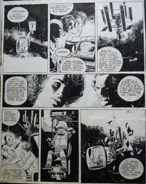 Planche originale - Les naufragés du temps-T2 La mort sinueuse