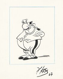 Daniël Kox - L'agent 212 - Illustration originale