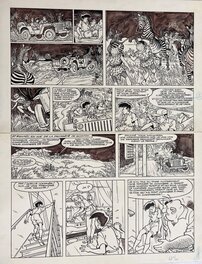 Daniël Desorgher - Jimmy Tousseul - Le Royaume du Léopard - Comic Strip