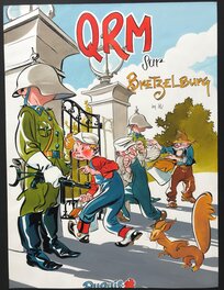 Al Severin - 2010 - Spirou - QRM Sur Bretzelburg - Original Illustration