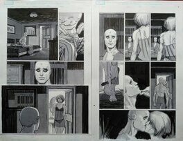 Gabriel H. Walta - The Vision #03 pages 18 & 19 - Œuvre originale