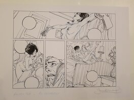 Yannick Corboz - L'assassin qu'elle mérite Tome 2 planche 18 - Planche originale