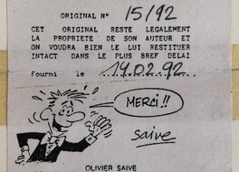 Date et signature au dos Date et signature au dos