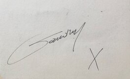 Signature au dos Signature au dos